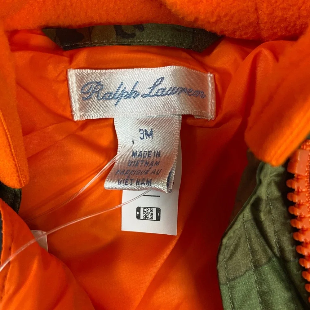 Ralph Lauren style puffer